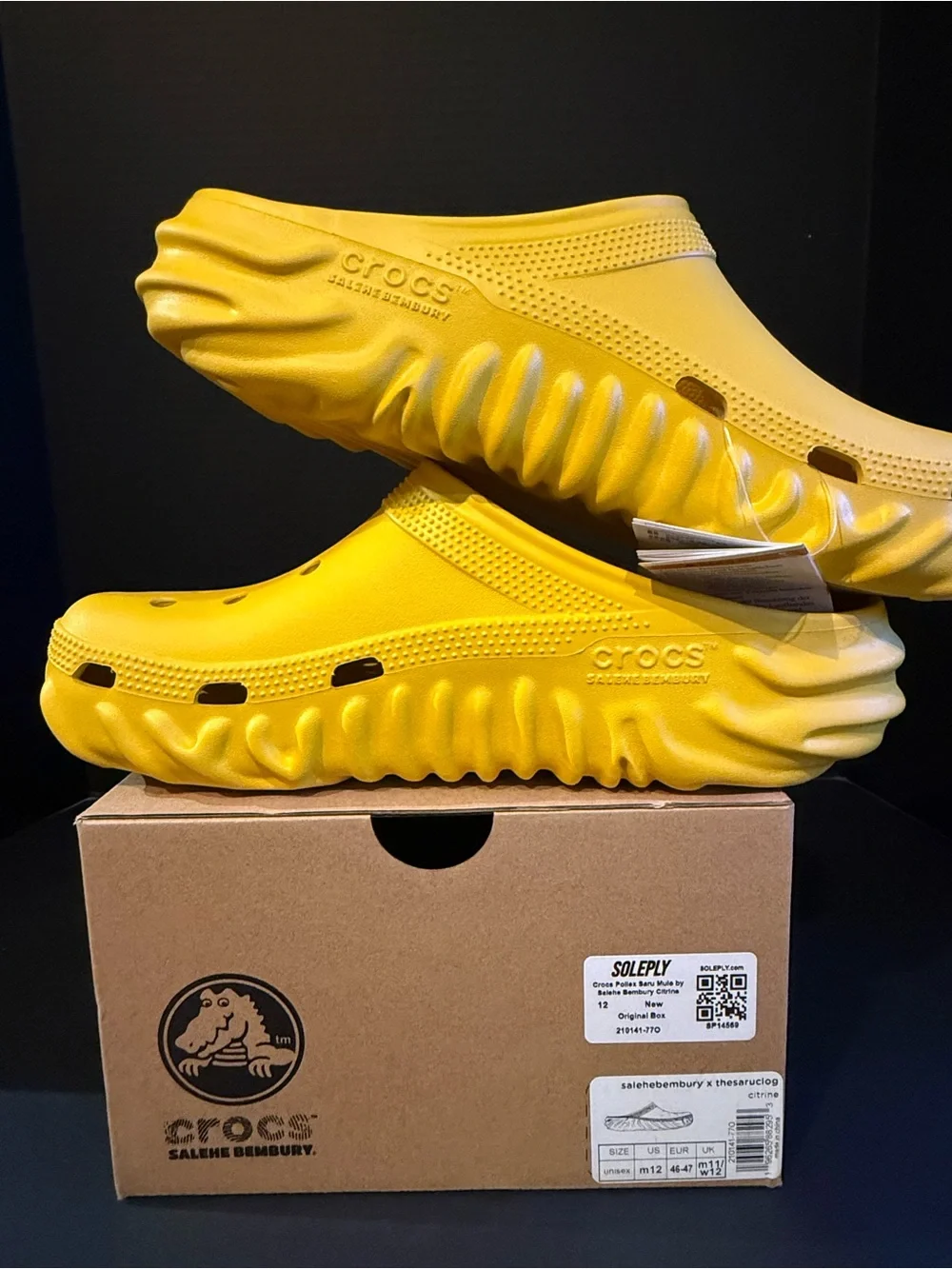 CROCS Rare Pollex Salehe Benbury Saru size 12M